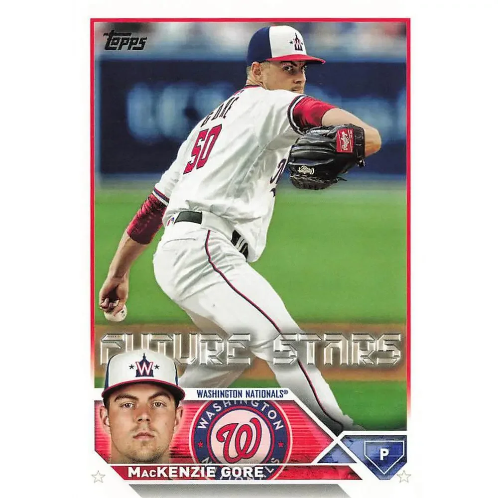 2023 Topps MacKenzie Gore - Future Stars #629 Washington Nationals
